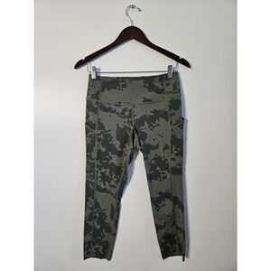 5.11 Tactical PT-R Layla Leggings Women's Medium Camo Training Tights Pockets